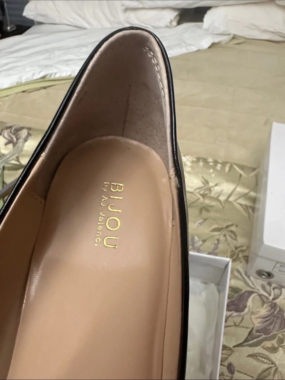 Bijou black patent